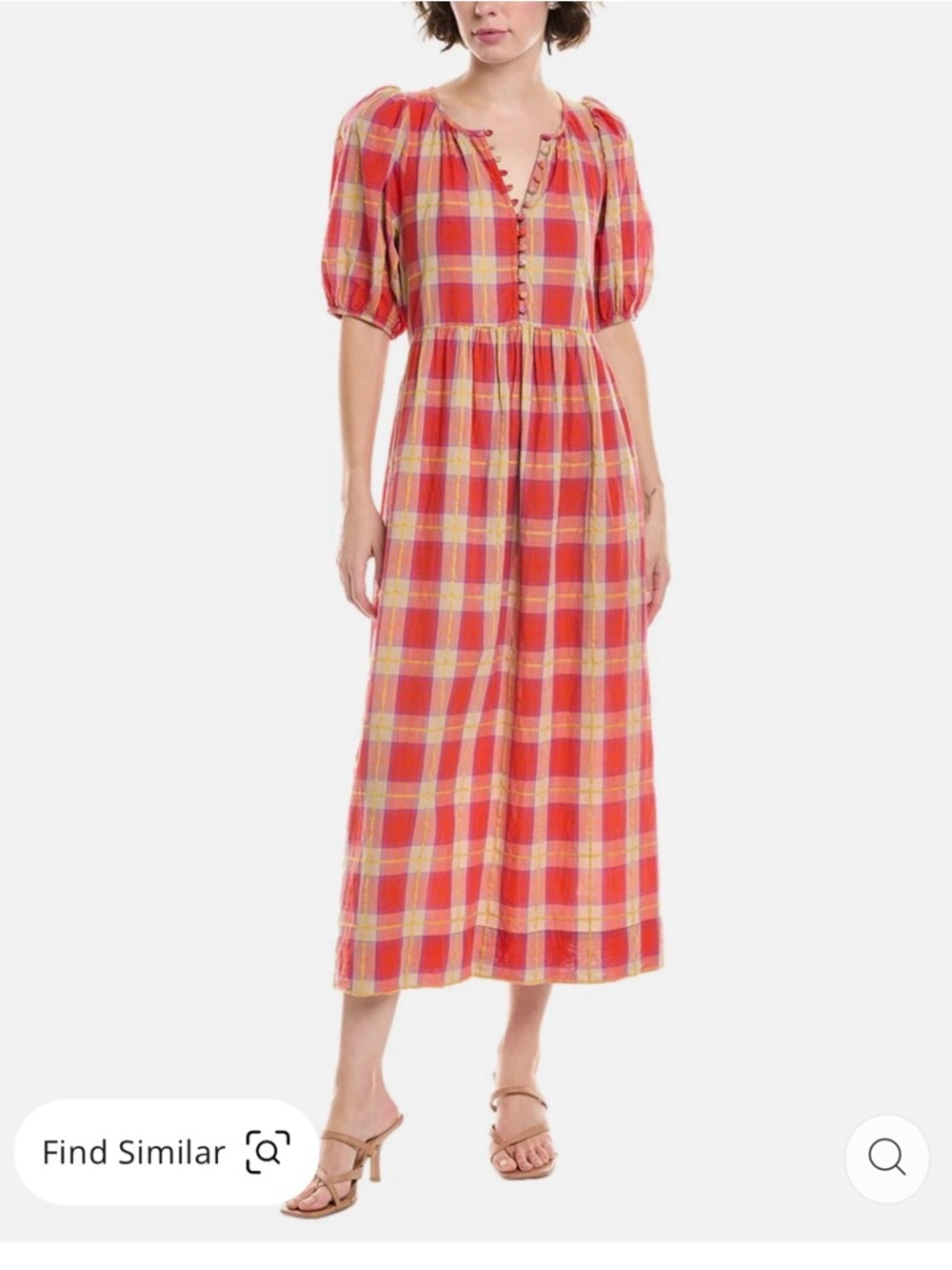 THE GREAT. Ravine Dress NWT (XL) Vintage Inspired Cotton Midi western festival - Picture 2 of 7